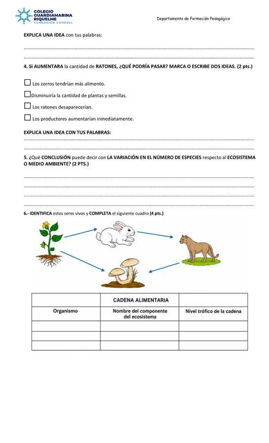 Prueba de Ciencias Naturales (A.C)