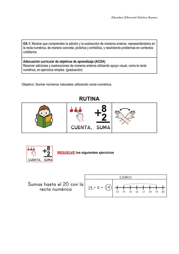 SUMA DE NÚMEROS NATURALES