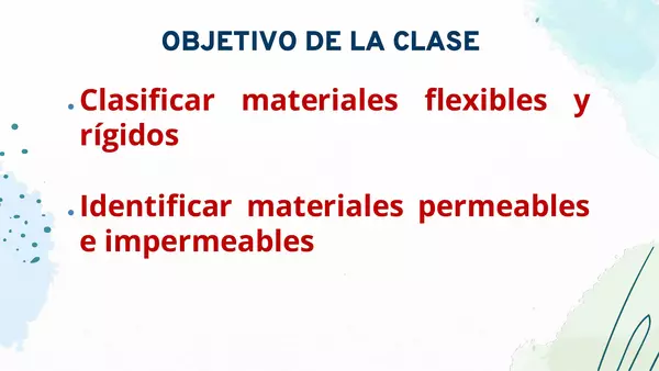 Materiales flexibles rígidos permeables e impermeables