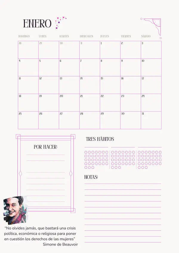 Planner profe feminista