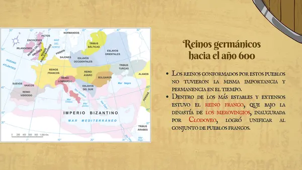 Fragmentación territorial y política de Europa 