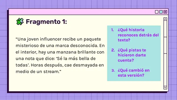 Clase: Intertextualidad