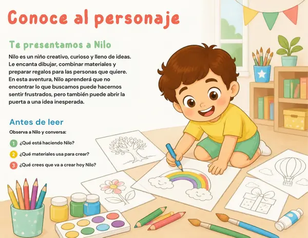 Cuadernillo - Nilo y el color que no encontraba