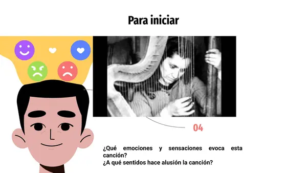 Genero lirico: Apelación a sentidos y emociones