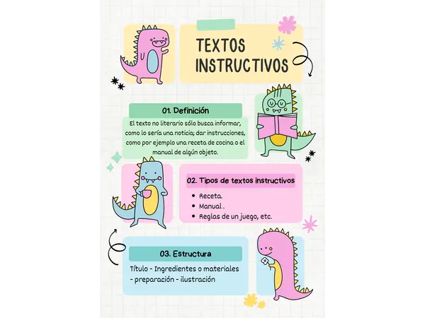 PÓSTER TEXTO INSTRUCTIVO