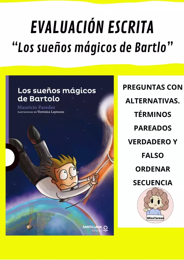 Evaluación Los sueños mágicos de Bartolo