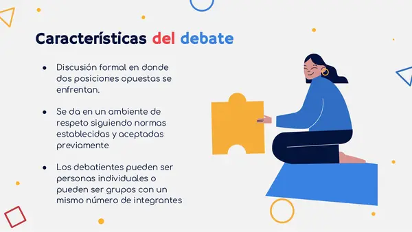 Preparación de debate