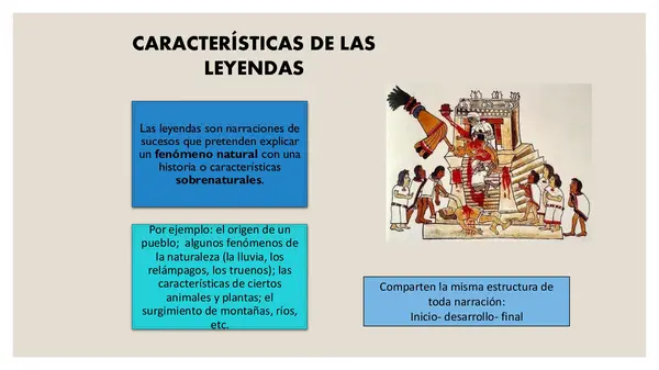 ppt la leyenda del colibri -quinto básico