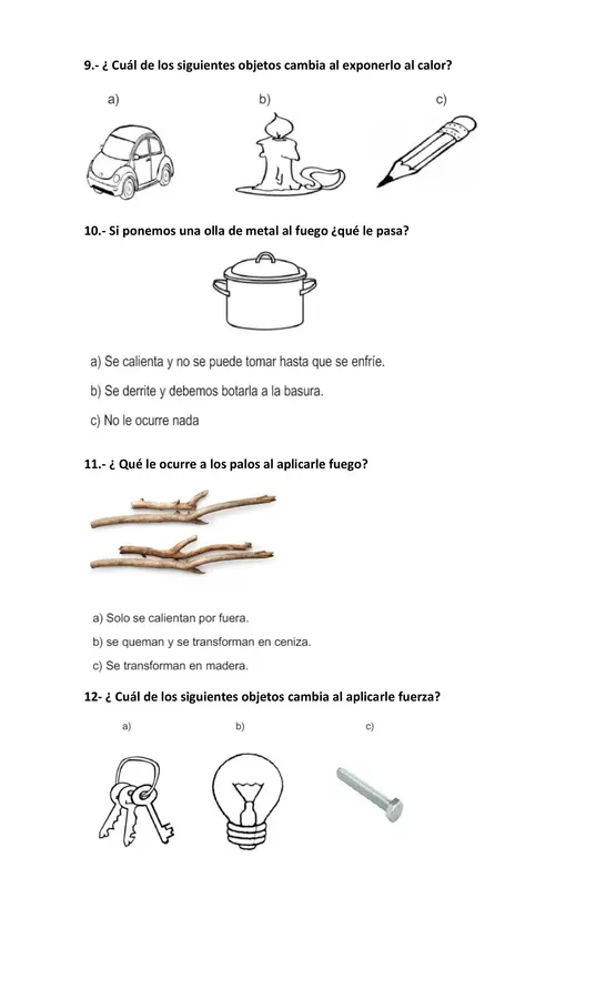 Guía de efectos de la luz el agua y el calor
