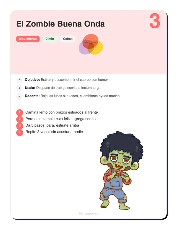 ¡Breaks al Rescate! 20 Pausas Activas para el Aula – 1° a 8° Básico
