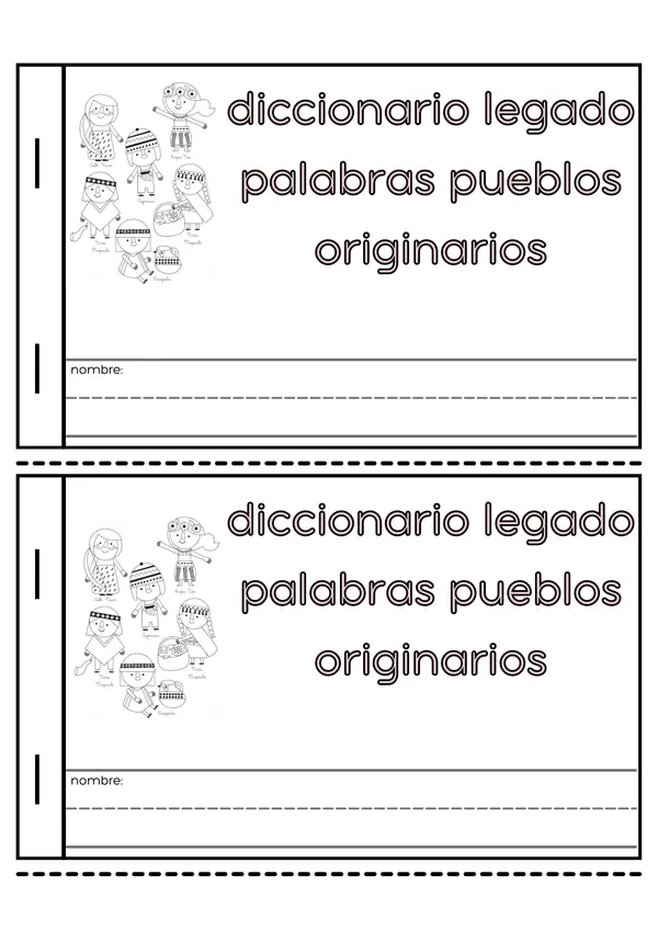 diccionario palabras pueblos originarios 