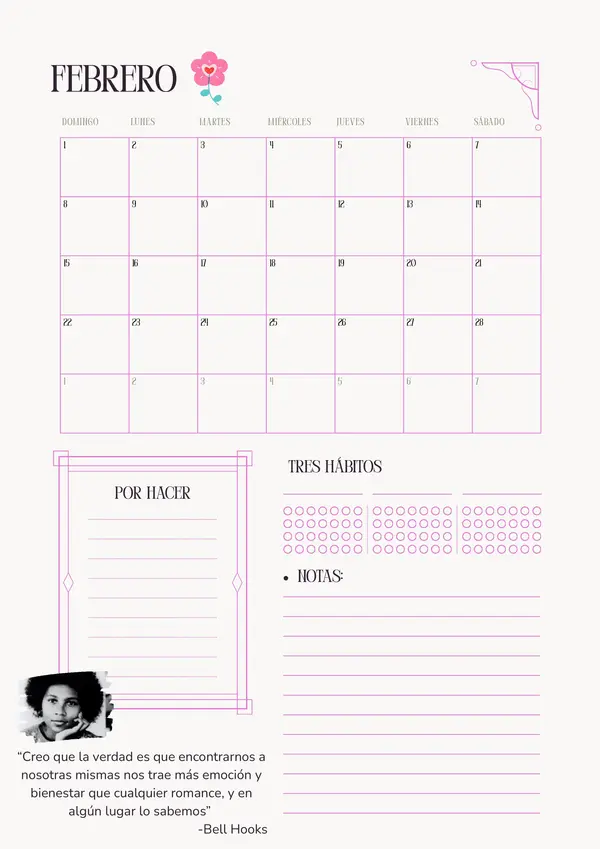 Planner profe feminista