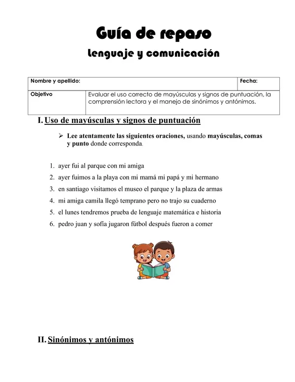 Guía de repaso 