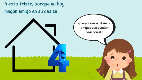 "La casa de los números" Descomposición numerica. 