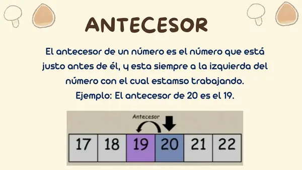 Antecesor y Sucesor