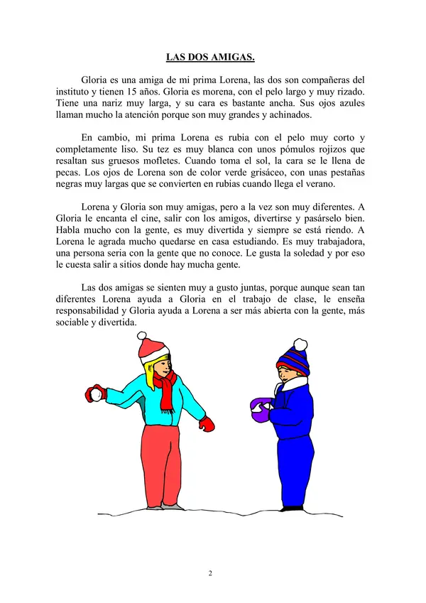 lecturas comprensivas tercero y cuarto año