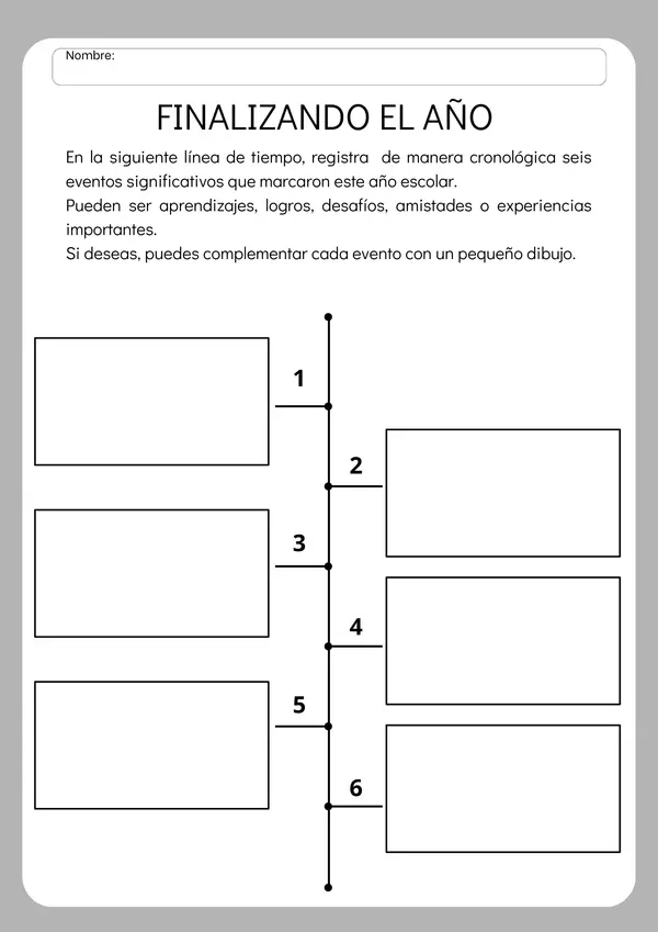 Cierre de año escolar. 