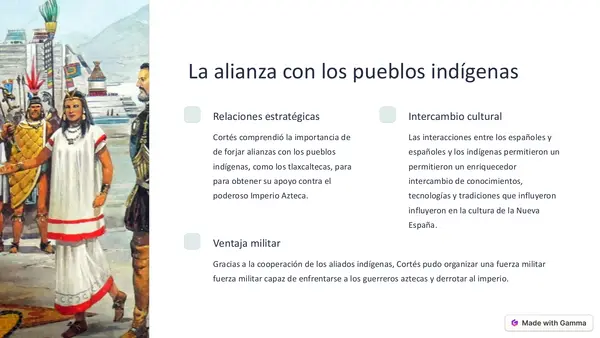 Llegada de los españoles a méxico