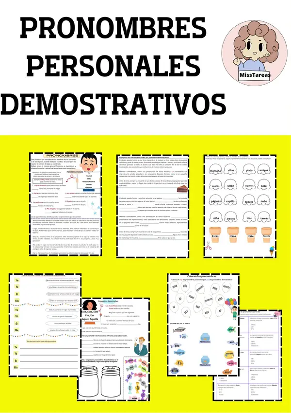 Pronombres Personales y Demostrativos