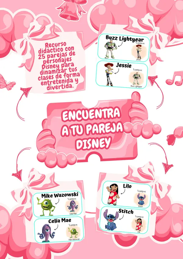 Encuentra a tu pareja Disney