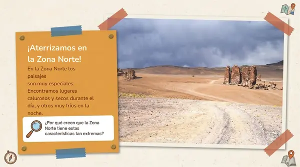 Clase 4 Lección 2 Unidad 1 "Zona norte" Como son los paisajes de Chile 2° Básico