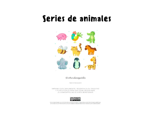 Series de animales 