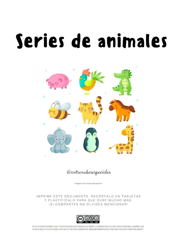 Series de animales 