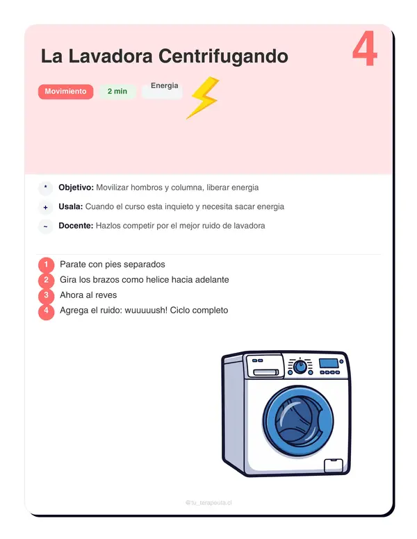 ¡Breaks al Rescate! 20 Pausas Activas para el Aula – 1° a 8° Básico