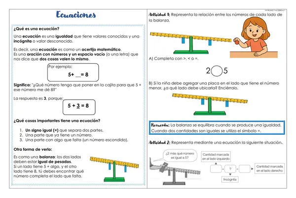 Ecuaciones
