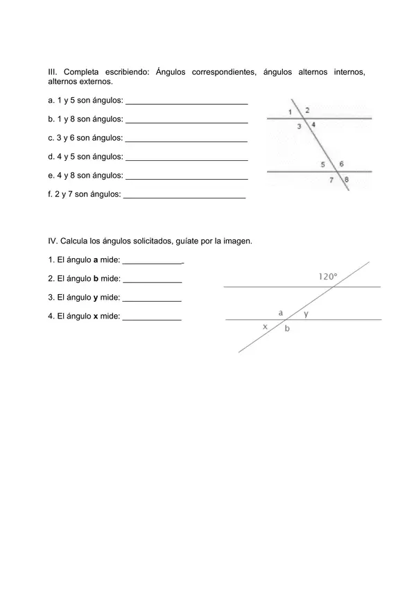 ejemplo de prueba de ángulos correspondientes