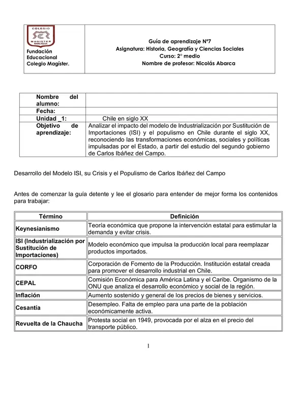 Guía MODELO ISI-DESEQUILIBRIO-IBÁÑEZ DEL CAMPO