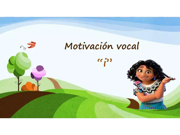 Motivación vocal "i"