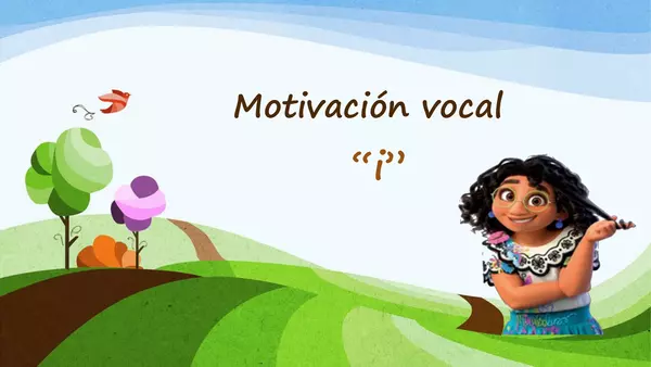 Motivación vocal "i"