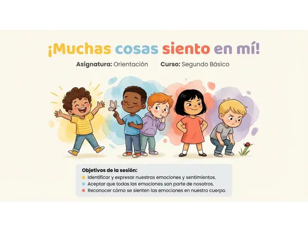 Sesión 1 Muchas cosas siento en mi.