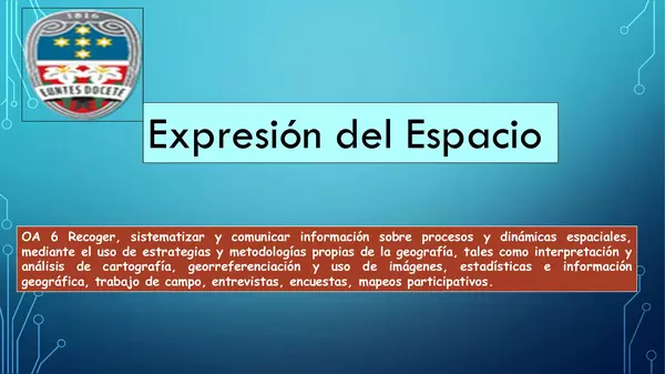 "EXPRESIÓN DEL ESPACIO"