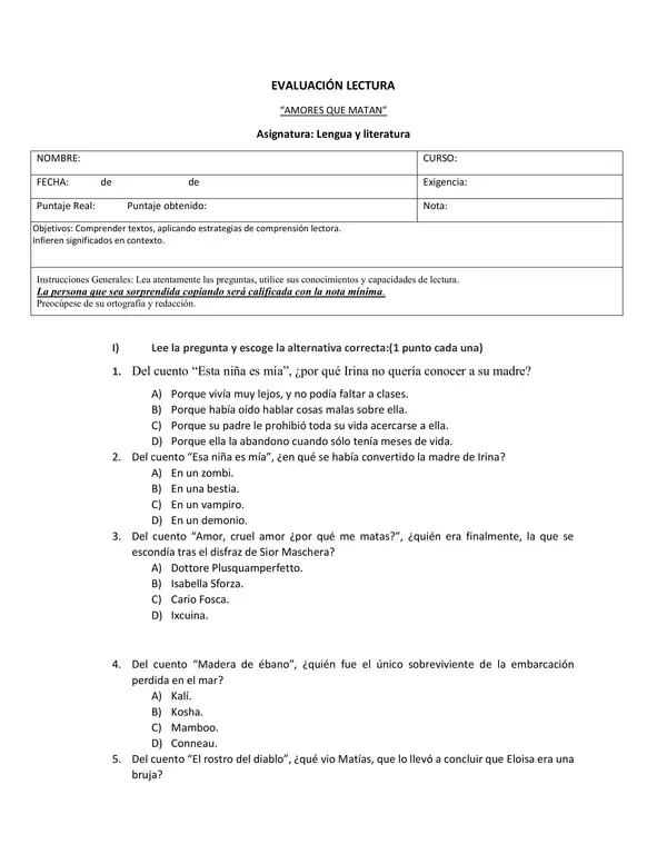 Comprensión lectora
