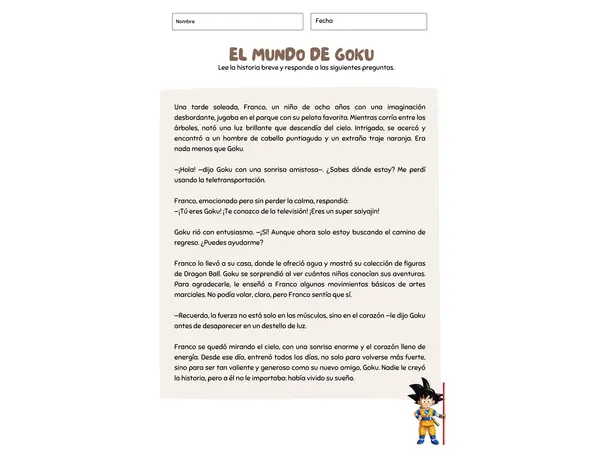 Comprensión lectora 