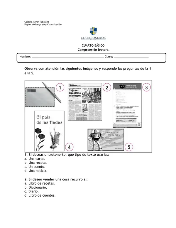 guia comprensión lectora 