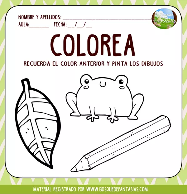 Cuadernillo Aprende los colores