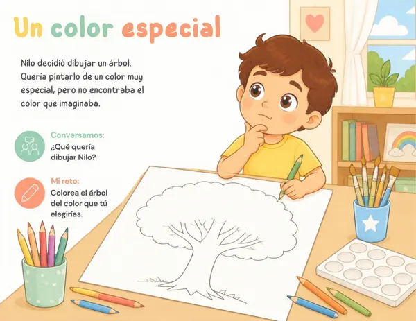 Cuadernillo - Nilo y el color que no encontraba