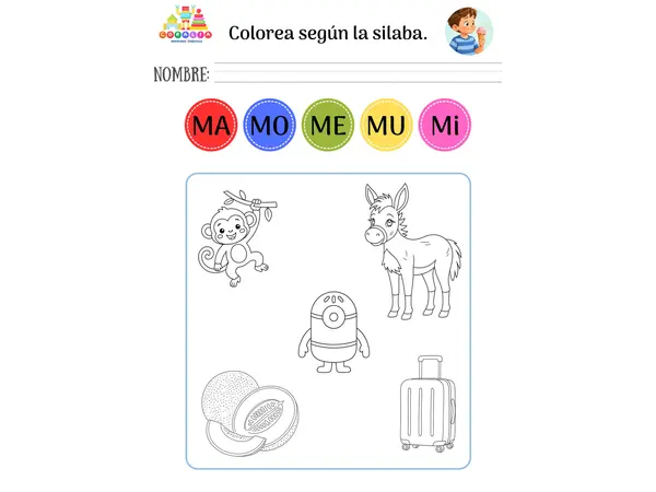 SILABA INICIAL M