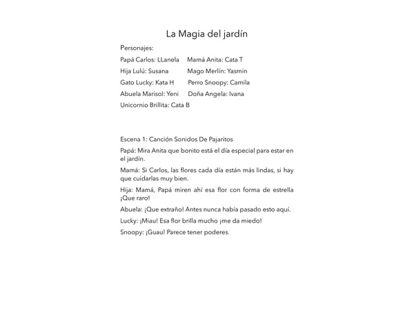 La Magia Del Jardin 