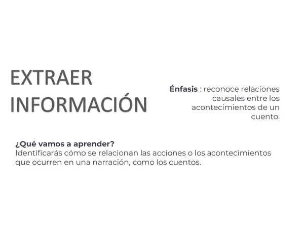 EXTRAER INFO CAUSA EFECTO