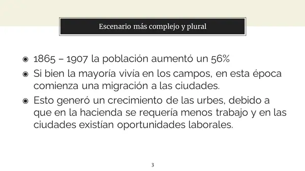 Transformaciones sociales en el Chile S.XIX