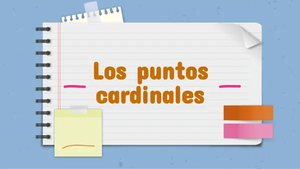 Los puntos cardinales