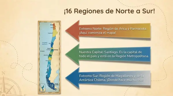 Clase 6 Lección 1 Unidad 1 "Regiones de Chile" 2° Básico