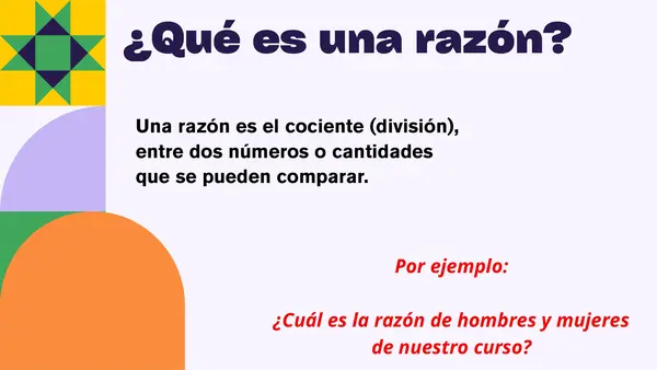 OA 7.- Razón y proporción