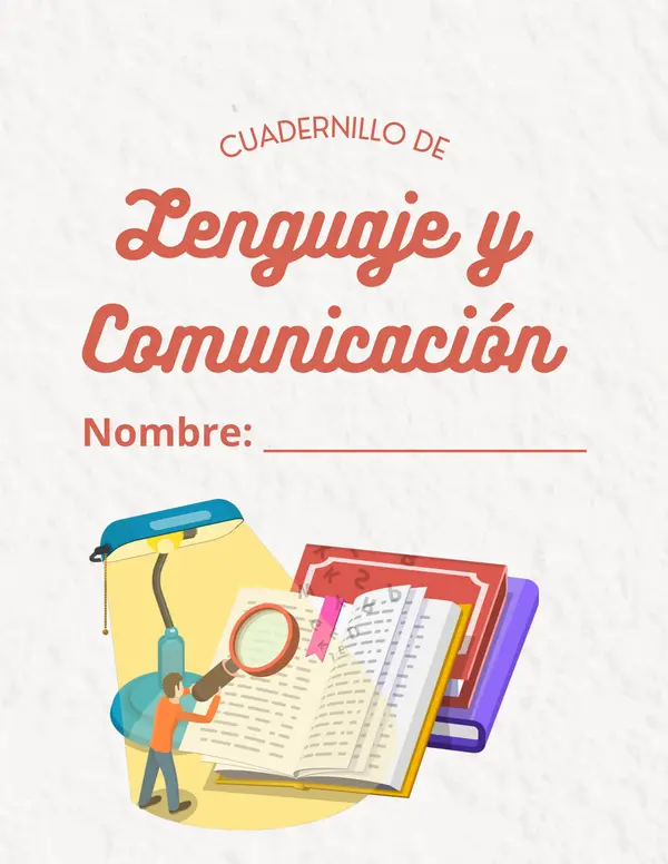 Cuadernillo de comprensión lectora