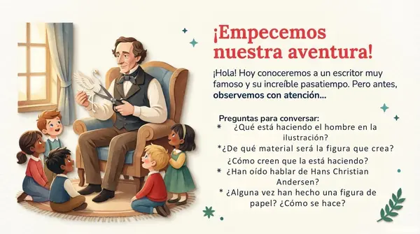 Lección 6 ANDERSEN Y SUS FIGURAS DE PAPEL-Parte 3 Comprensión-Método Matte