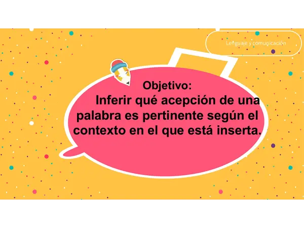 Palabras por contexto 